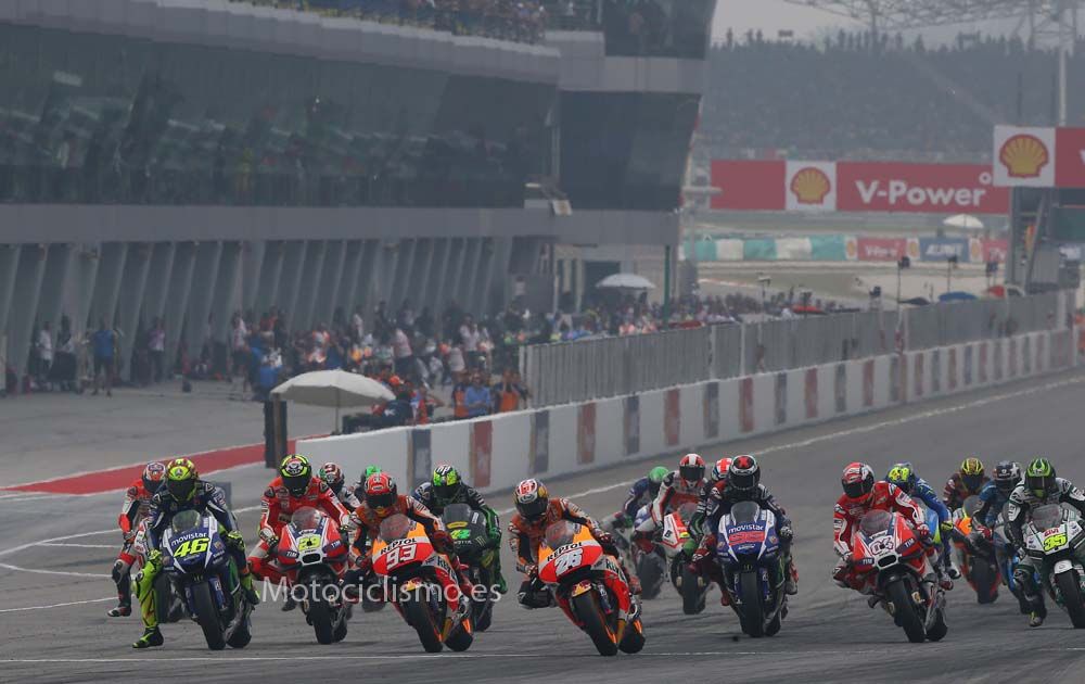 La carrera de MotoGP en Sepang en imágenes