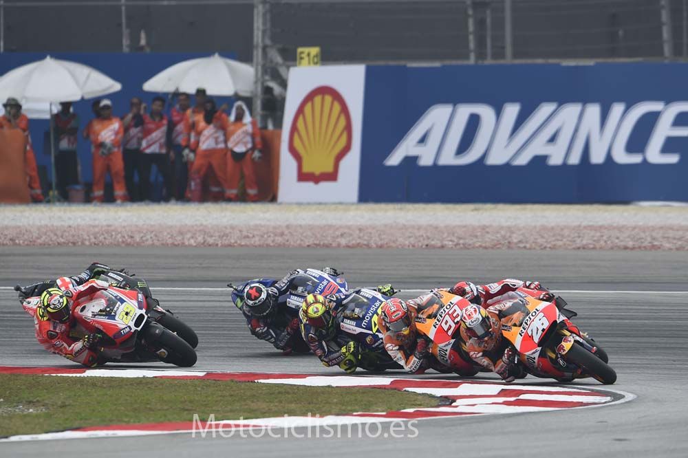 La carrera de MotoGP en Sepang en imágenes