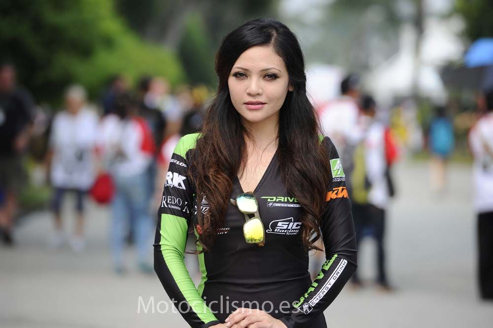 Las chicas del GP de Malasia de MotoGP