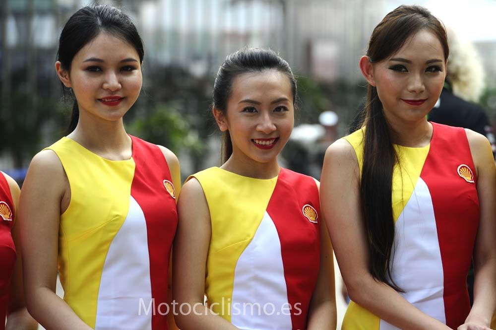 Las chicas del GP de Malasia de MotoGP