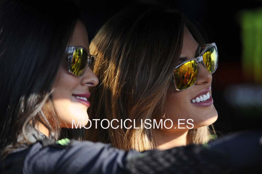 Las chicas del paddock de Valencia