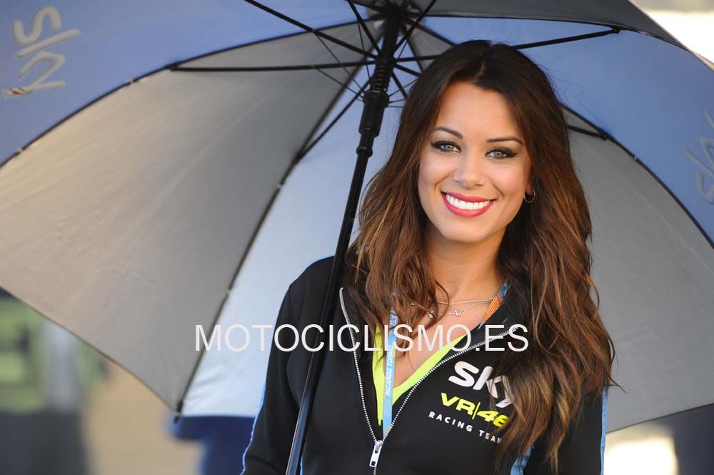 Las chicas del paddock de Valencia