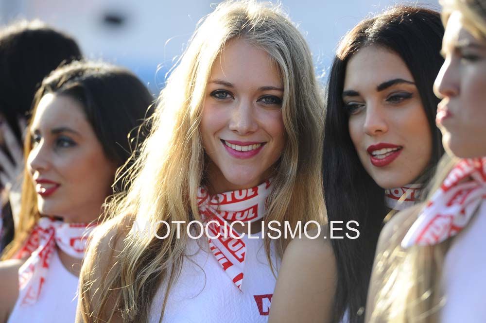 Las chicas del paddock de Valencia