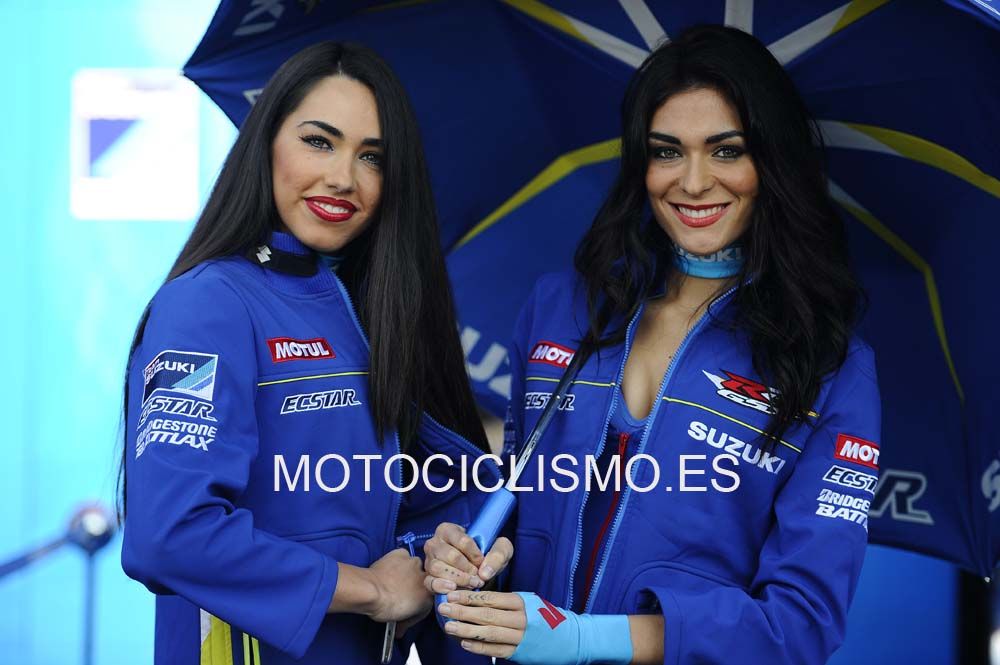 Las chicas del paddock de Valencia