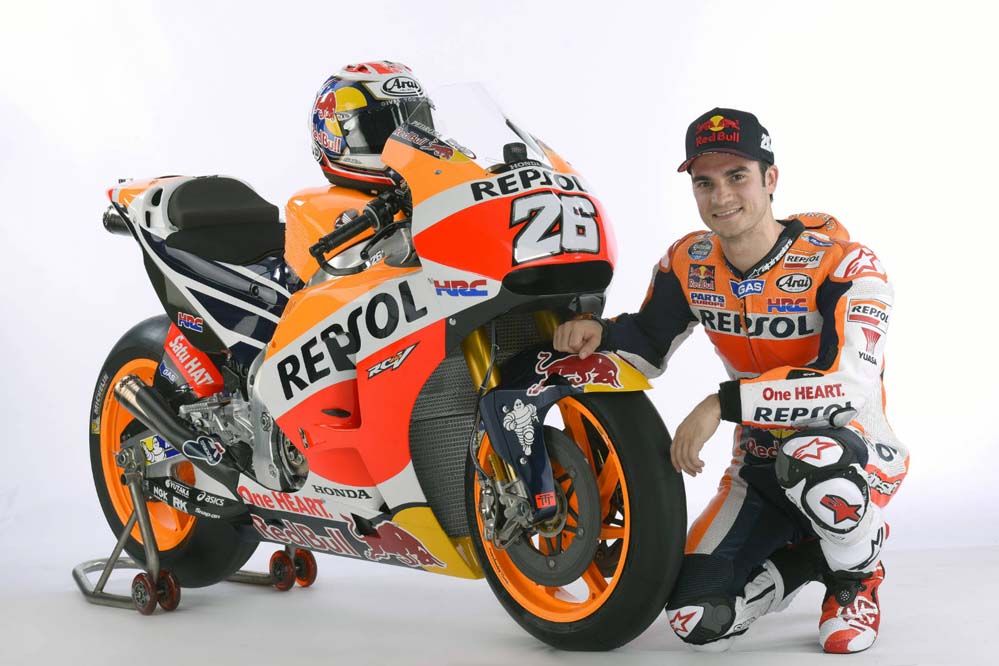 La Honda RC213V 2016 de Dani Pedrosa y Marc Márquez