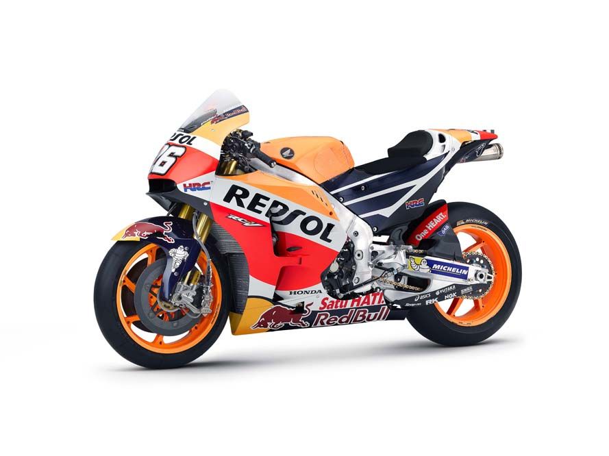 La Honda RC213V 2016 de Dani Pedrosa y Marc Márquez