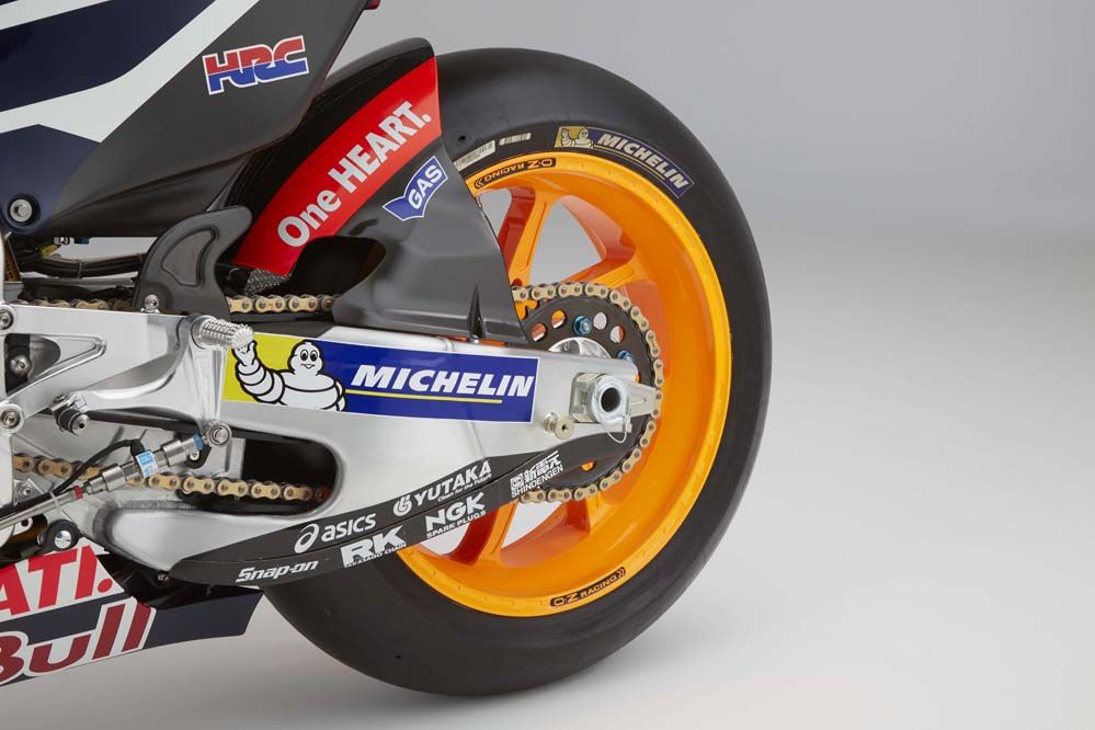 La Honda RC213V 2016 de Dani Pedrosa y Marc Márquez