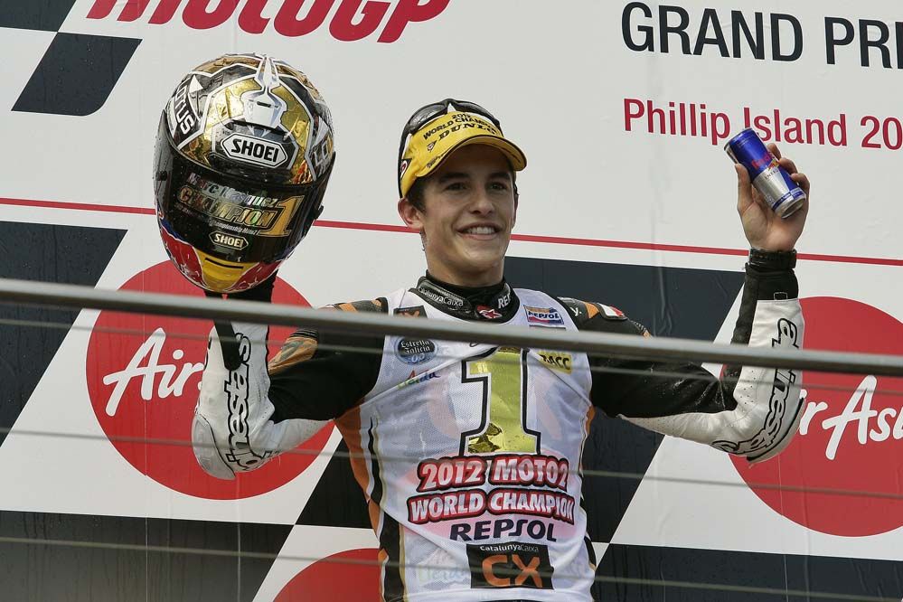 Los cuatro Mundiales de Marc Márquez