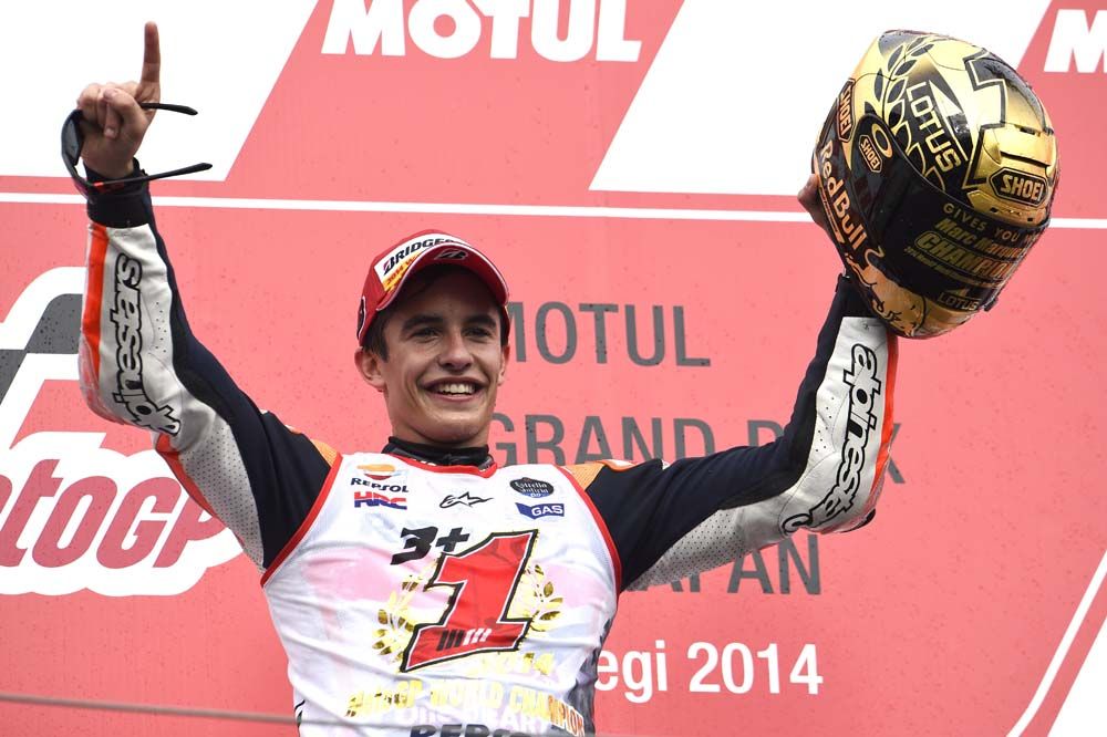 Los cuatro Mundiales de Marc Márquez
