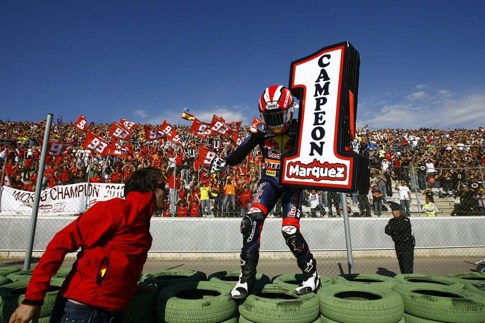 Los cuatro Mundiales de Marc Márquez
