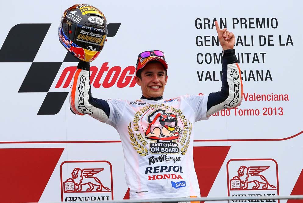 Los cuatro Mundiales de Marc Márquez