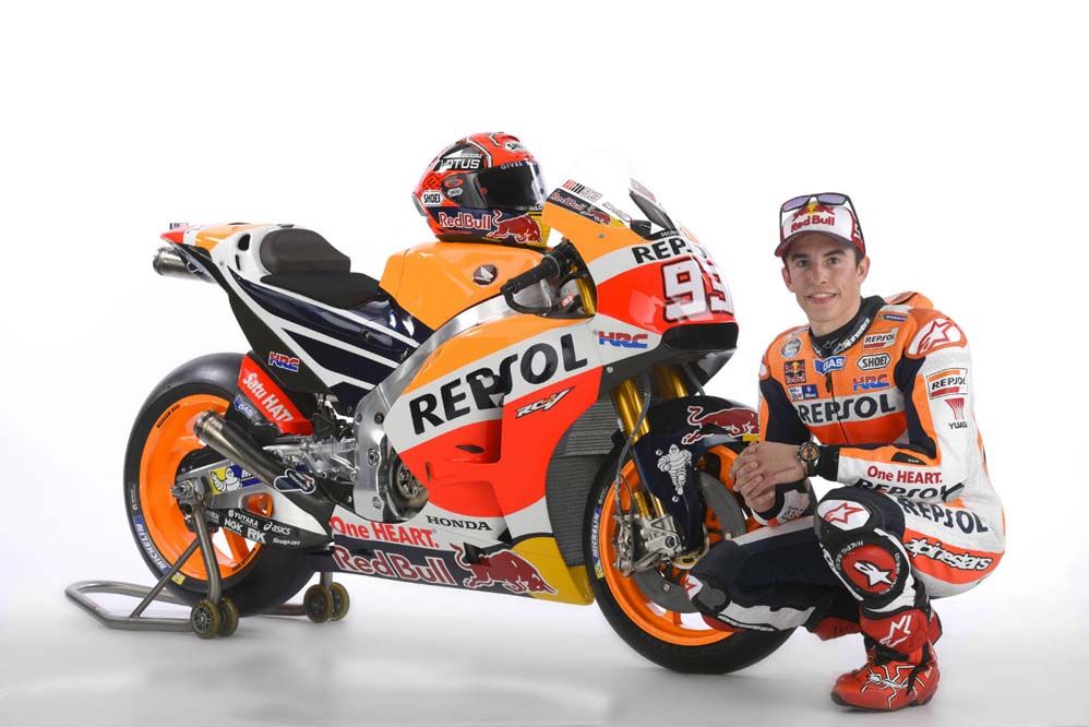 La Honda RC213V 2016 de Dani Pedrosa y Marc Márquez