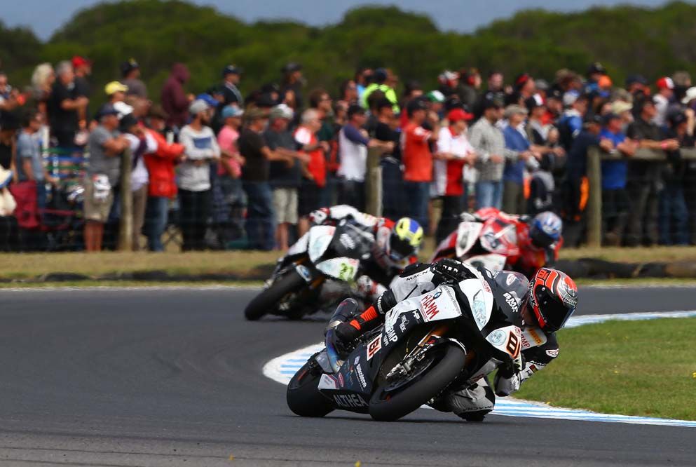 Primera prueba del Mundial de SBK en fotos