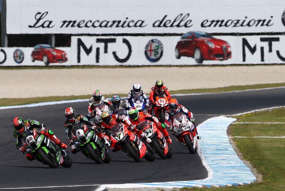 Primera prueba del Mundial de SBK en fotos