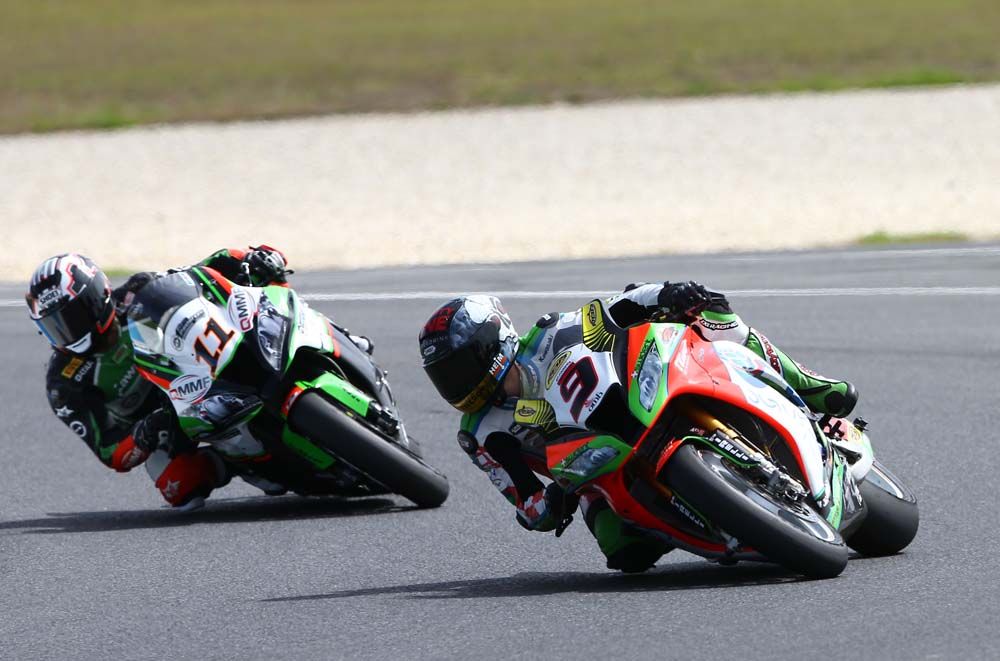 Primera prueba del Mundial de SBK en fotos