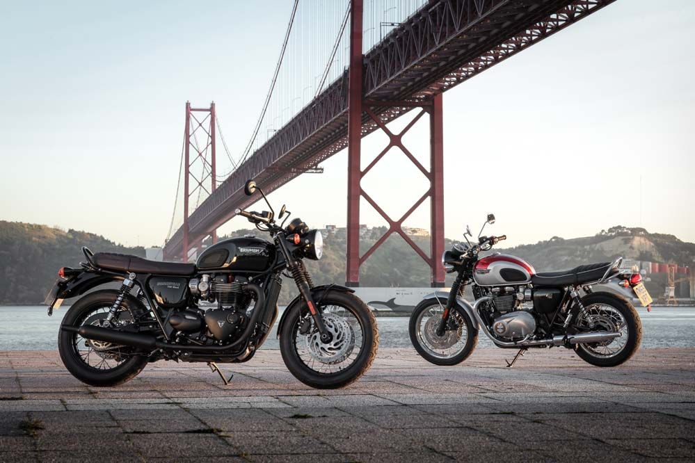 Galería de fotos de la Triumph Bonneville T120 Black