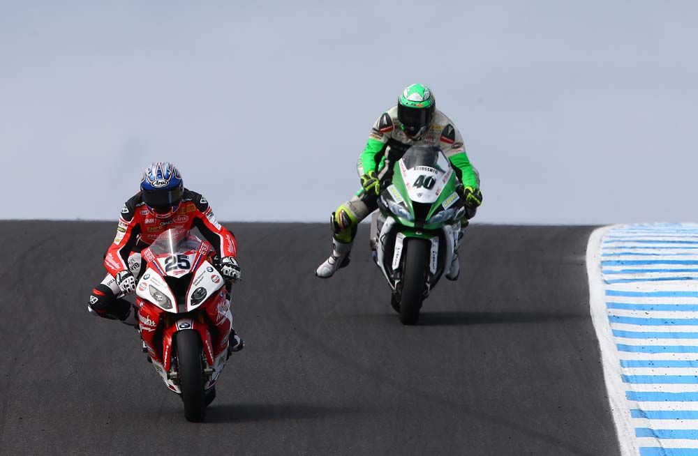 Primera prueba del Mundial de SBK en fotos