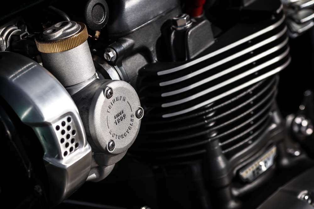 Galería de fotos de la Triumph Bonneville T120 Black