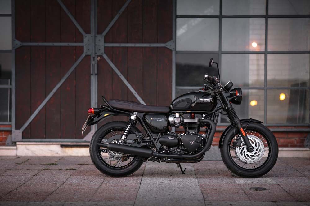 Galería de fotos de la Triumph Bonneville T120 Black