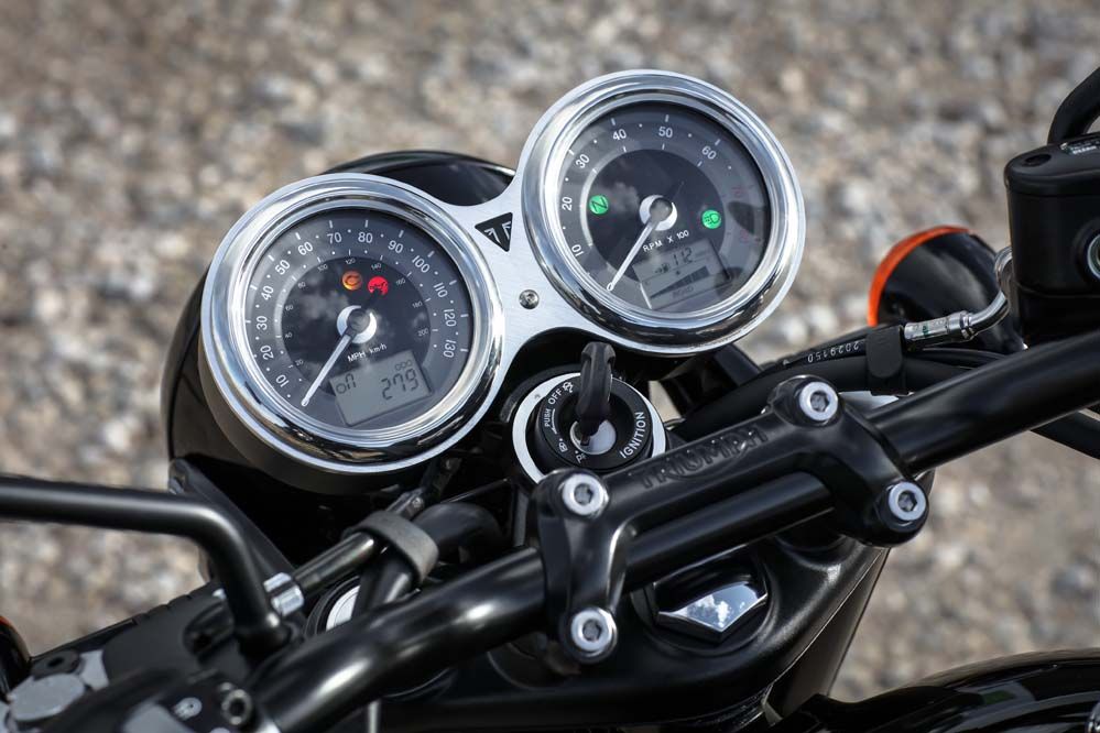 Galería de fotos de la Triumph Bonneville T120 Black