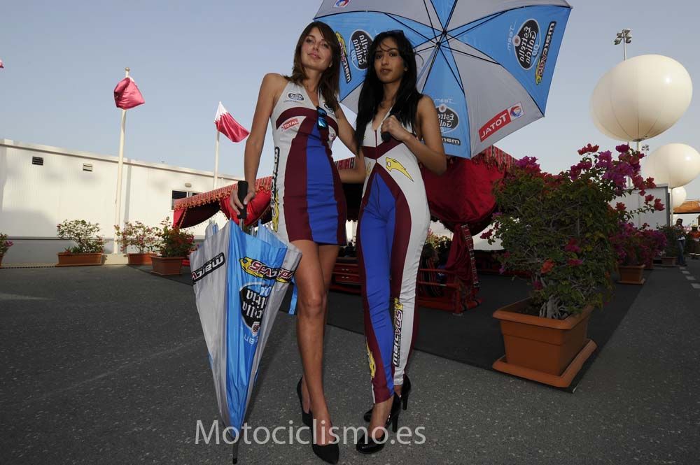 Las chicas del GP de Qatar de MotoGP