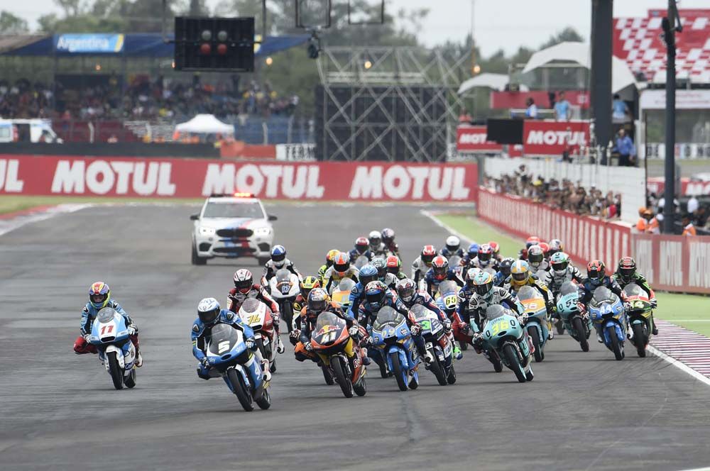Galería de fotos de la carrera de Moto3 en Argentina