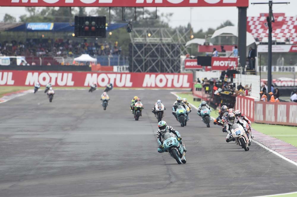 Galería de fotos de la carrera de Moto3 en Argentina