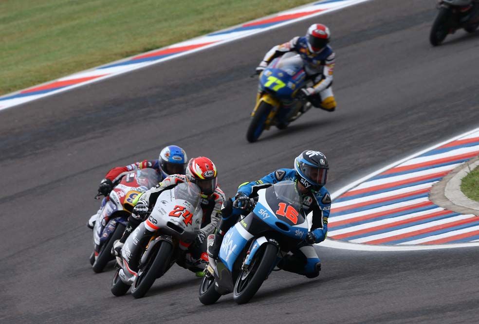 Galería de fotos de la carrera de Moto3 en Argentina