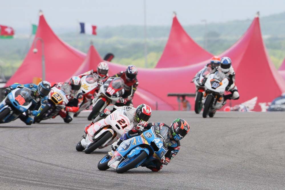 Galería de fotos de la carrera de Moto3 en Austin