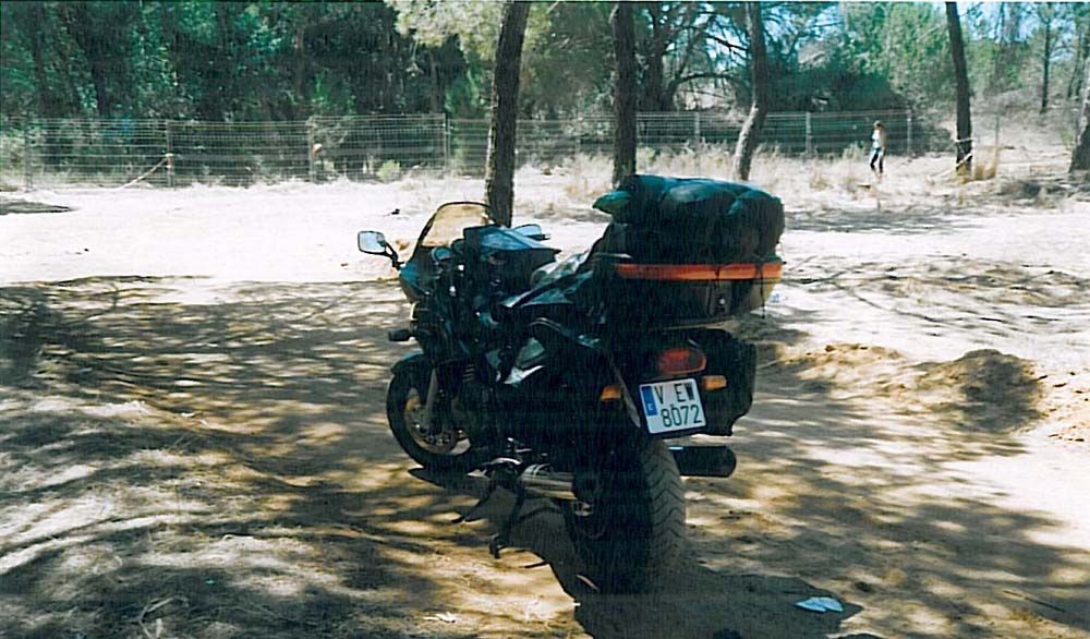 100.000 km con la Triumph Sprint 900