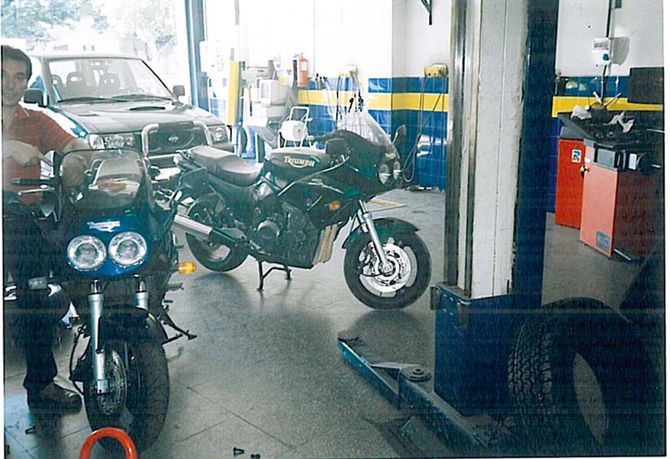 100.000 km con la Triumph Sprint 900