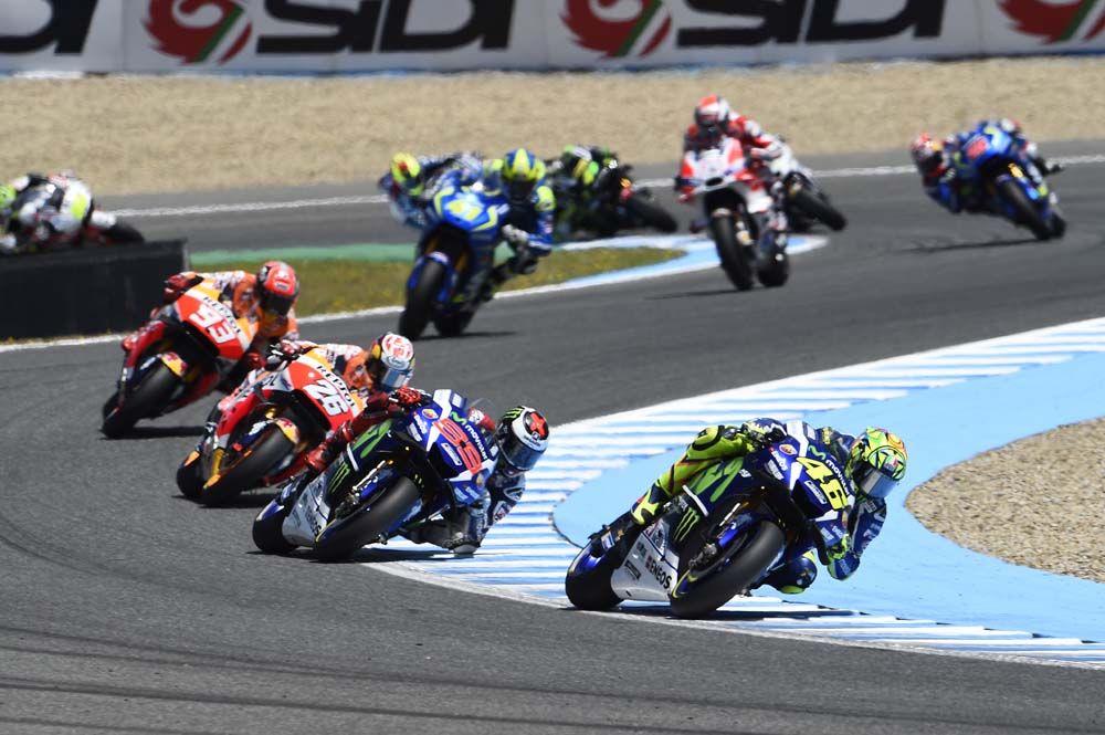 La victoria de Valentino Rossi en Jerez, en imágenes