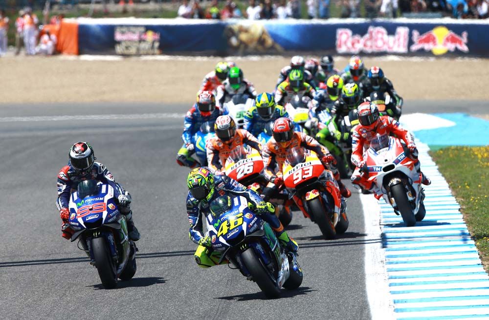 La victoria de Valentino Rossi en Jerez, en imágenes