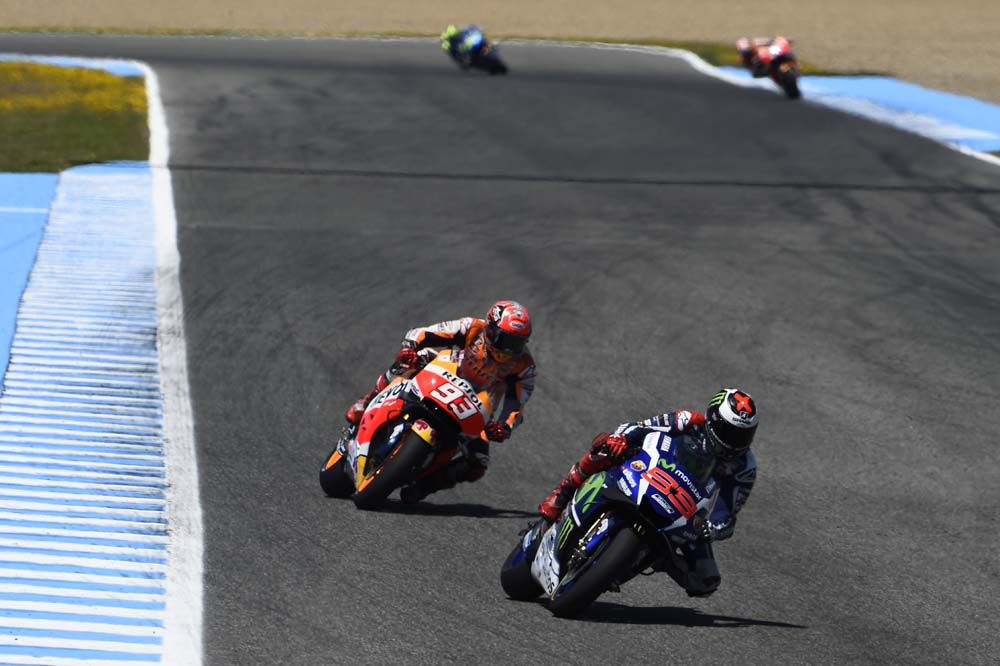 La victoria de Valentino Rossi en Jerez, en imágenes