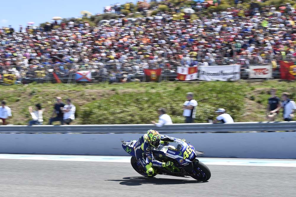 La victoria de Valentino Rossi en Jerez, en imágenes