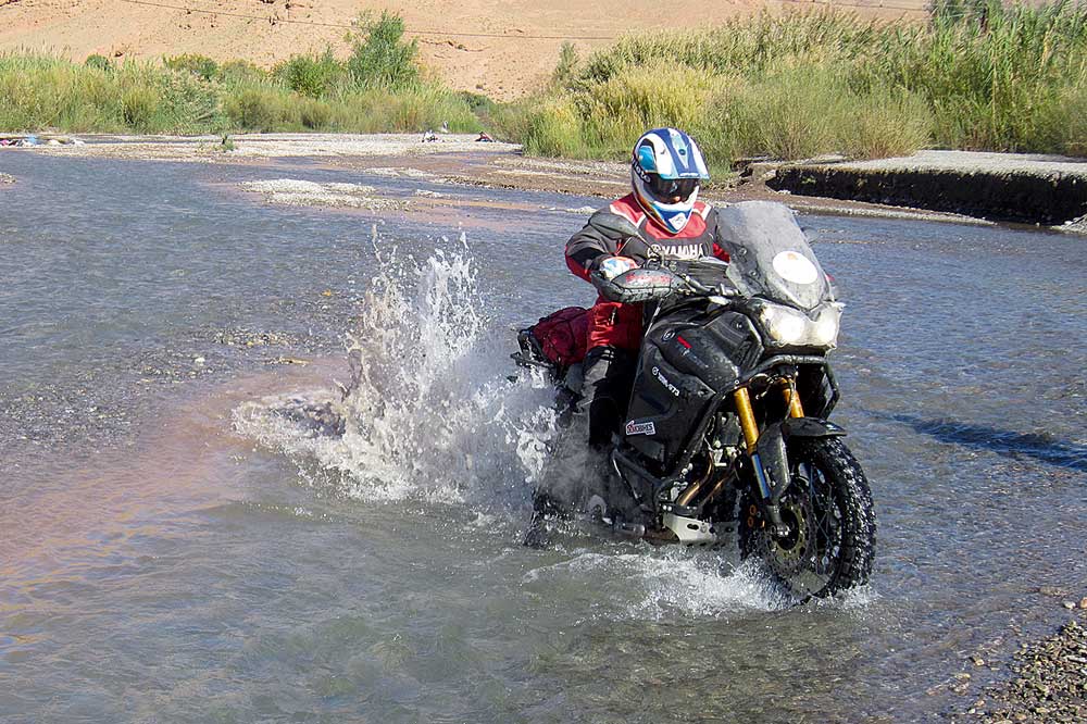 Con la Yamaha Super Ténéré por Marruecos
