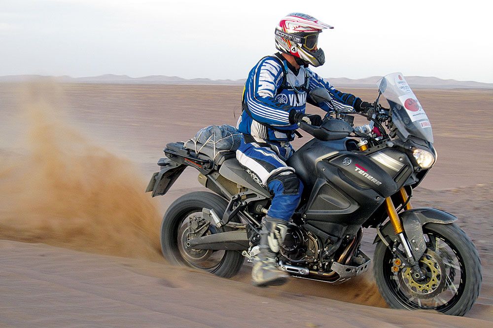 Con la Yamaha Super Ténéré por Marruecos