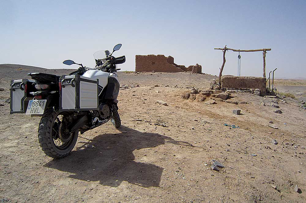 Con la Yamaha Super Ténéré por Marruecos