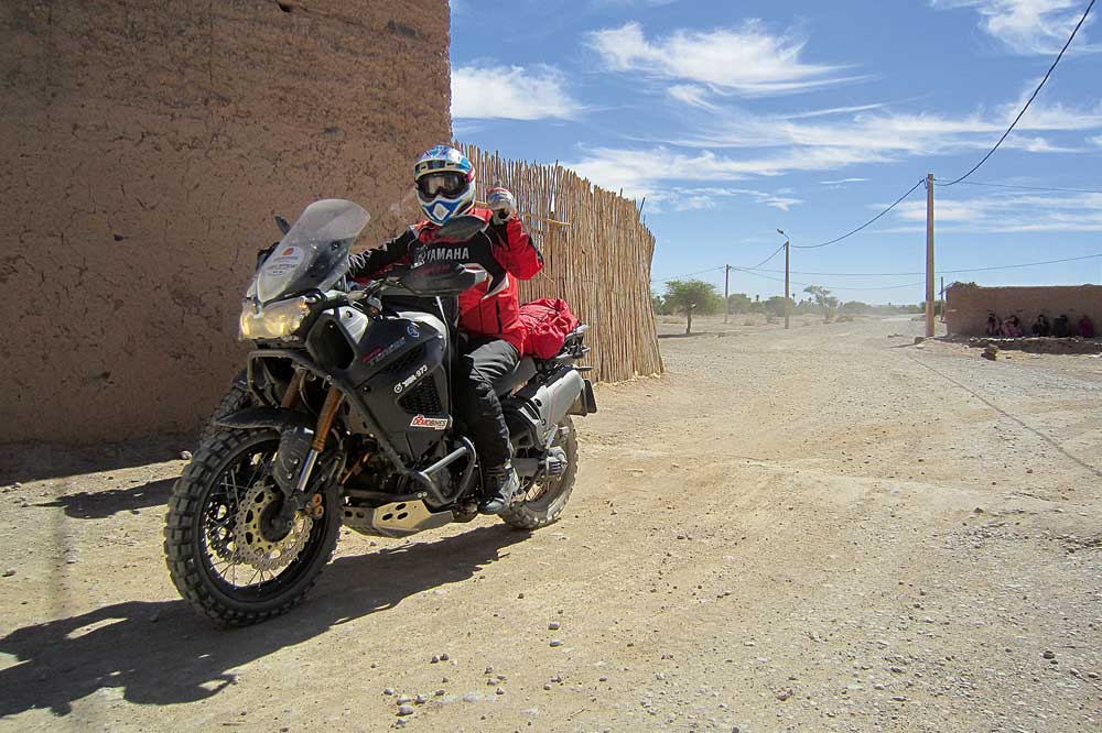 Con la Yamaha Super Ténéré por Marruecos
