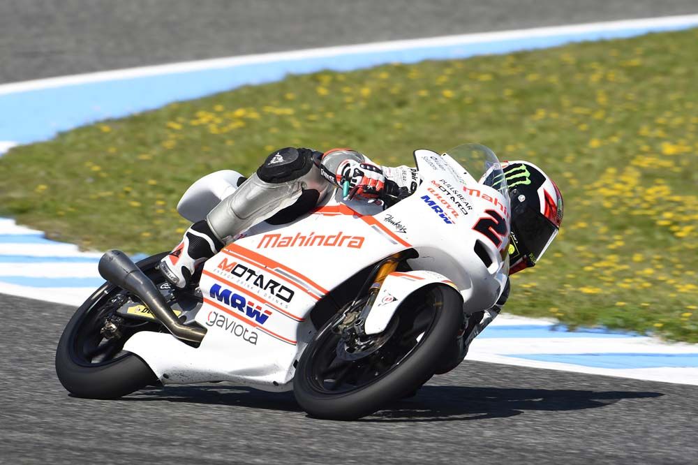 La carrera de Moto3 en Jerez, en fotos