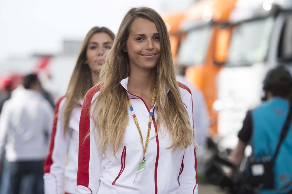 Las chicas del GP de Francia
