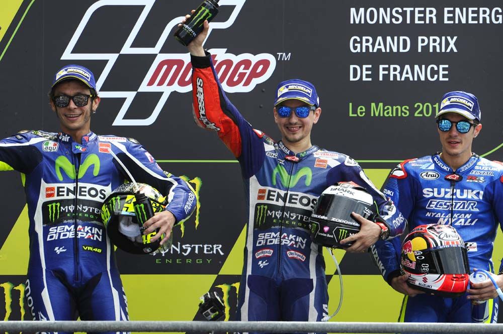 La victoria de Jorge Lorenzo en Francia, en imágenes
