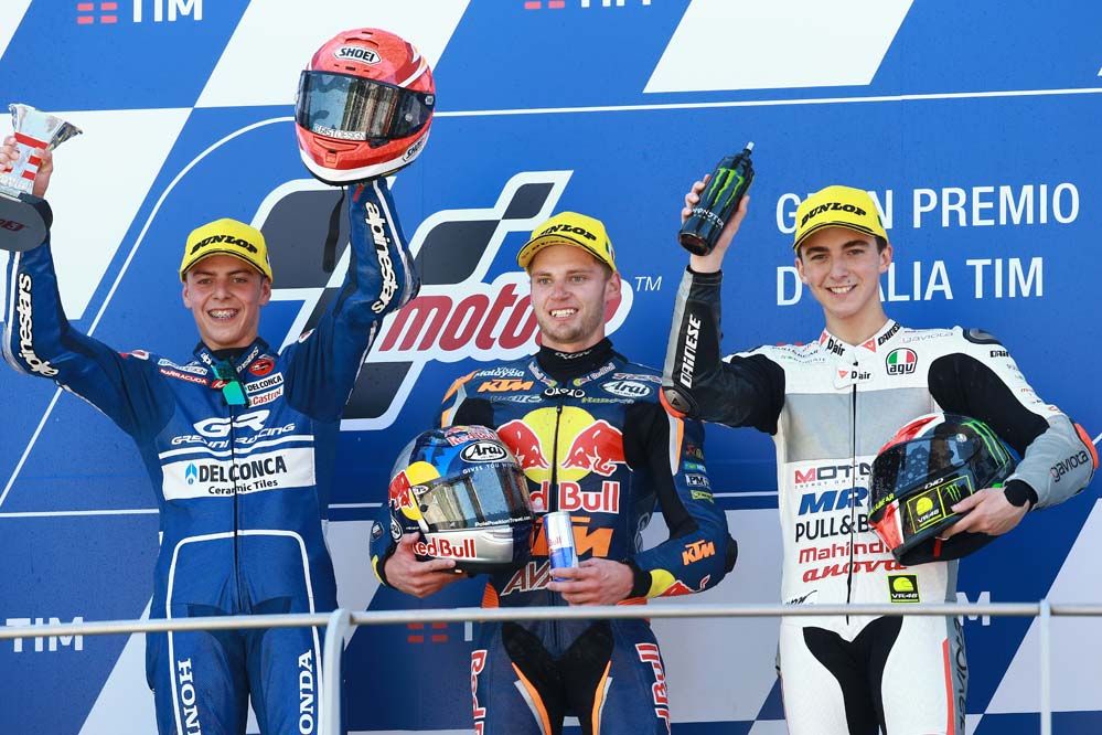 La carrera de Moto3 en Mugello, en imágenes