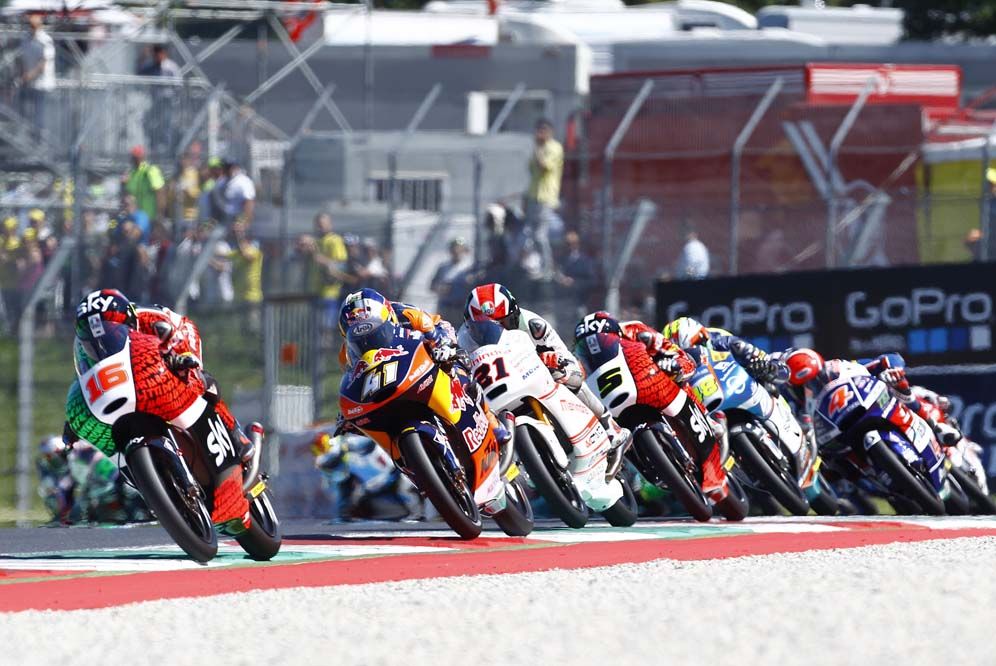 La carrera de Moto3 en Mugello, en imágenes