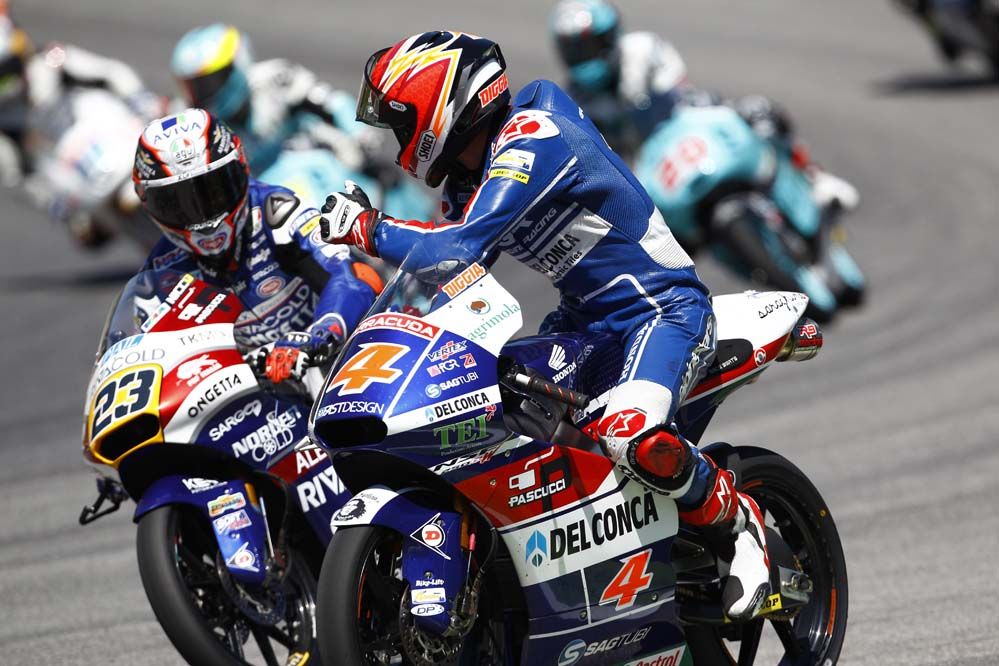 La carrera de Moto3 en Mugello, en imágenes