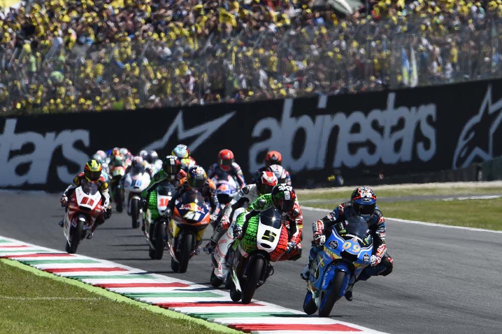 La carrera de Moto3 en Mugello, en imágenes