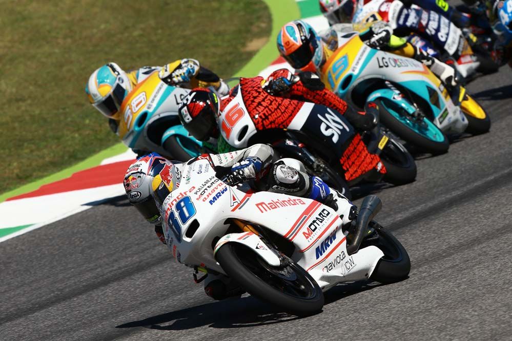 La carrera de Moto3 en Mugello, en imágenes