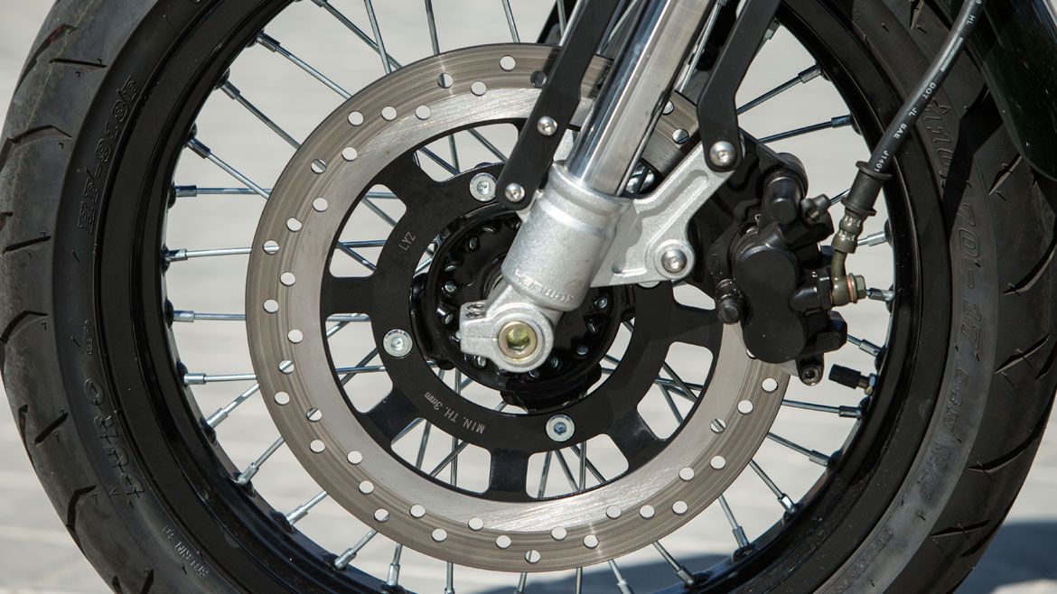 Hanway Raw 125 Café Racer, fotos de la prueba