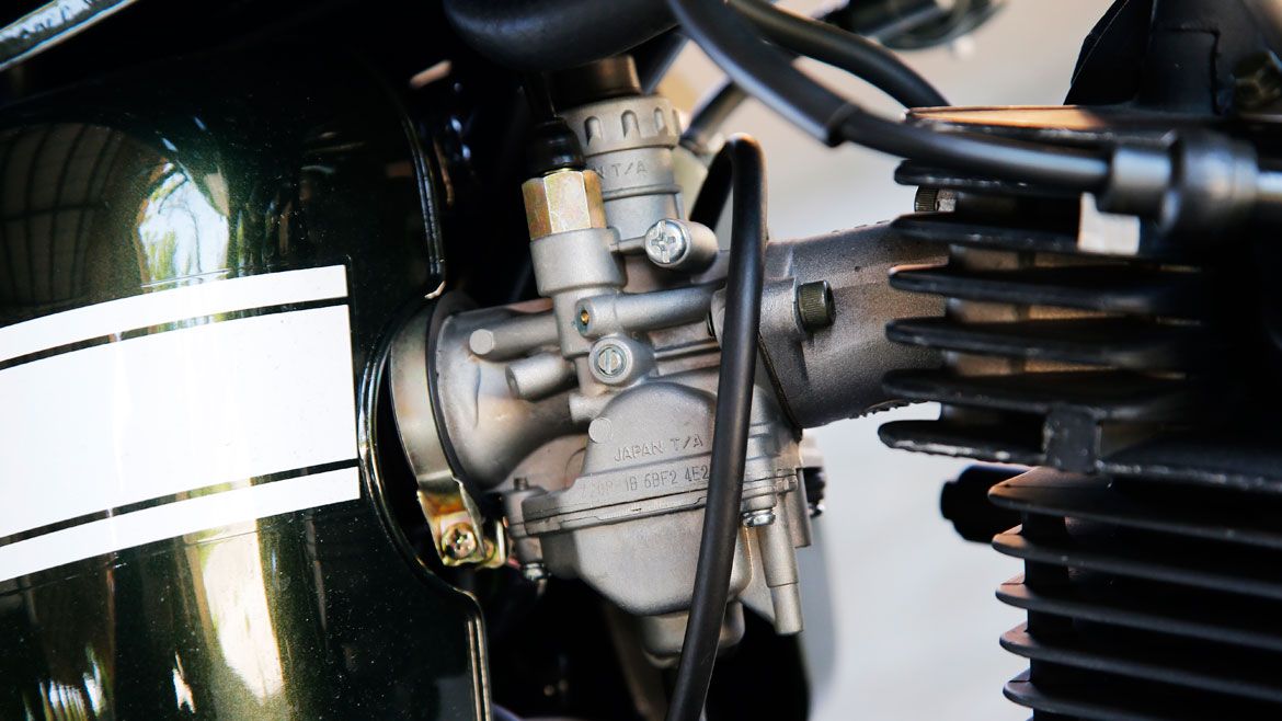 Hanway Raw 125 Café Racer, fotos de la prueba