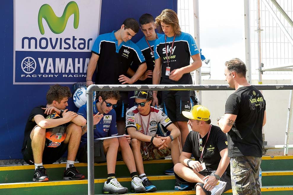 Los pilotos de la VR46 Academy
